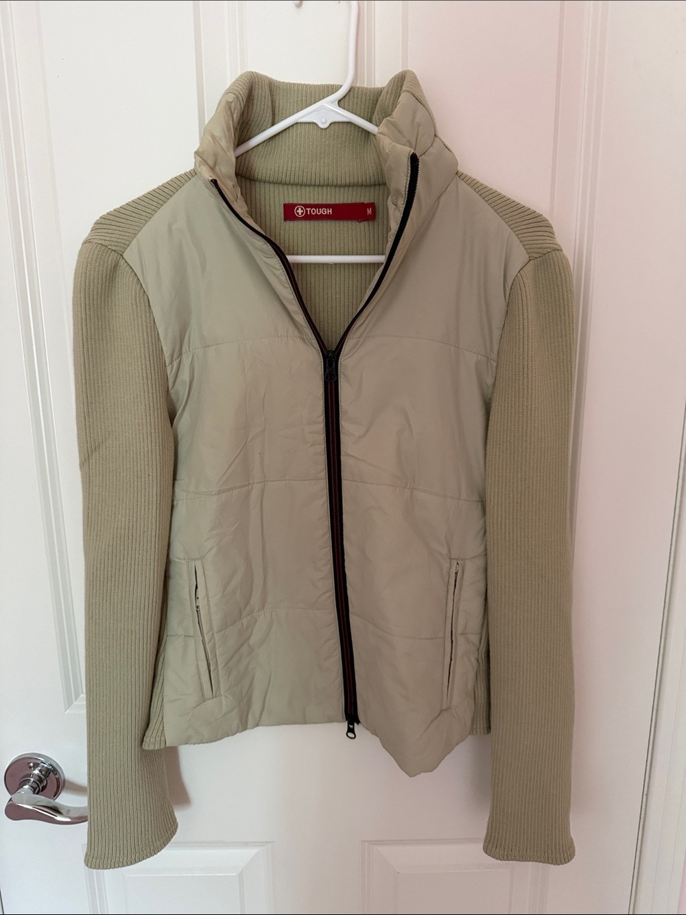 Women's Olive Hybrid Quilted Utility Jacket
